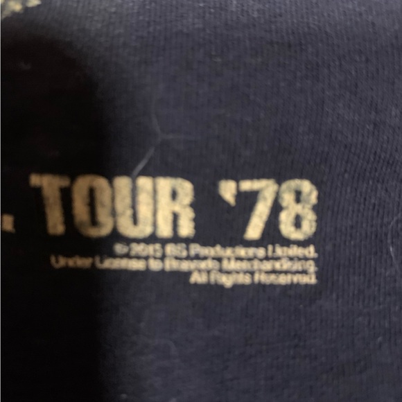 Black sabbath repro shirt u.s tour 1978 - Picture 2 of 3